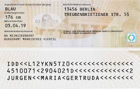 Read more about the article German Id Card Back