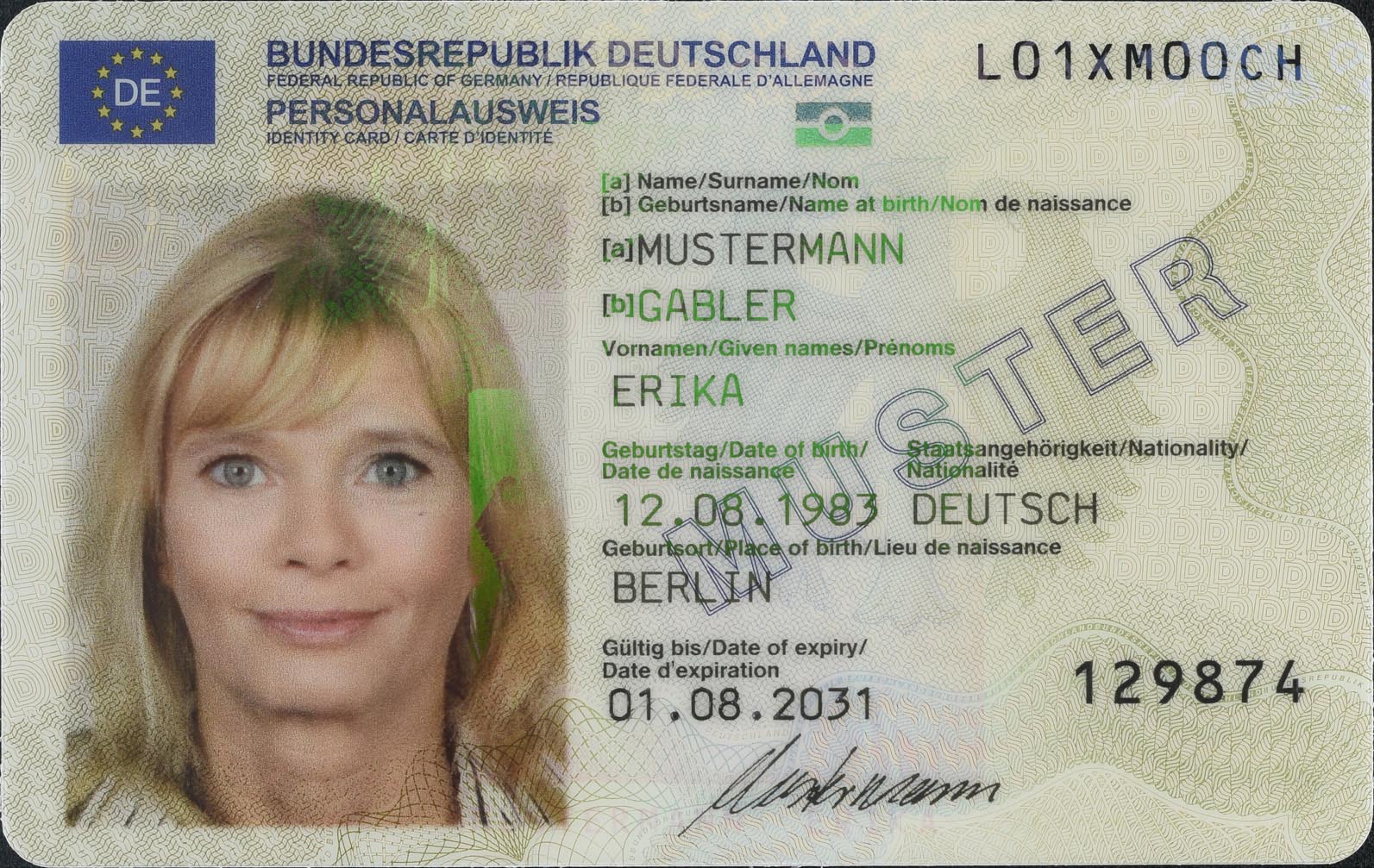 You are currently viewing German Id Card Example